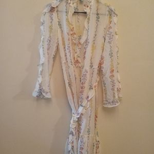 Chiffon floral dress